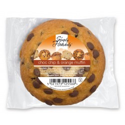 Simply Heavenly Muffin Choc Chip 24 x 120g